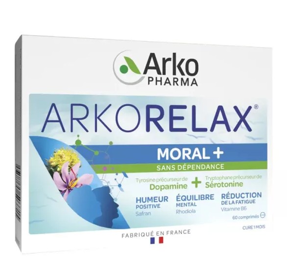 Arkorelax Moral+ 60 Comprimés